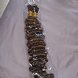 Human Braiding Hair for Boho Braids 100g 18 Inch Chocolate Brown Curly Boho Hair for Braiding Knotless 12A Deep Wave Bulk Bohemian 2 Bundles/Pack Color 4