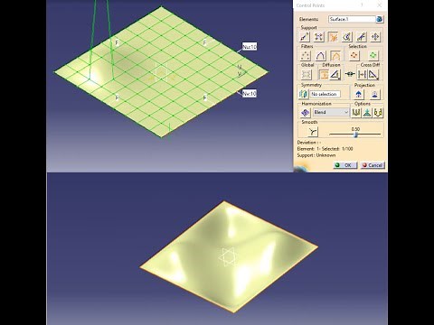 Introduction to CATIA FreeStyle Surface Design Workbench