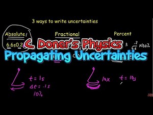 IB Physics: Propagating Uncertainties