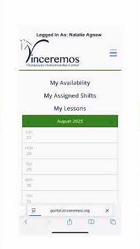 Vinceremos - Volunteer Portal Tutorial