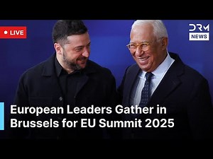 LIVE: EU Leaders Arrive for Summit in Brussels: Focus on Ukraine, Defence, Middle East | AC1G