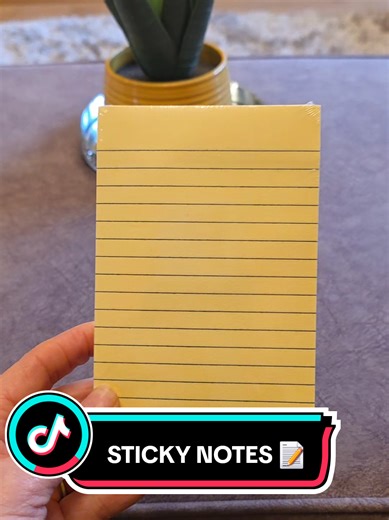 Stick it, note it, remember it! 📝✨ Keep your tasks, ideas, and reminders perfectly organized with our lined sticky notes—at home, school, or work. #StickyNotes #OfficeEssentials #StudyMotivation #OrganizationHacks #ProductivityTools