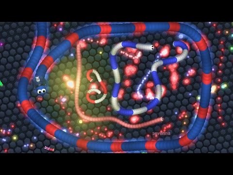 NEW SLITHER.IO SKIN! Slither.io COP / POLICE Gameplay! New Hack Slither.io Mod Skin Police Officer!