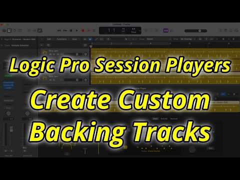 How To Create Practice Backing Tracks With Logic Pro Session Players