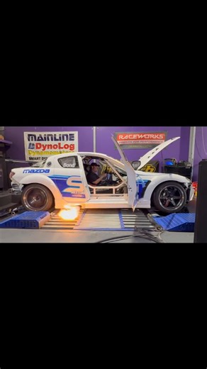 3.6K views · 840 reactions | Myles's #rx8 making 470rwhp at 11 psi with our #13b upper intake manifold. @garrettmotion G40-1150 turbo feeding a bridgeport #13brew connected to a @pfitznerperformancegearbox sequential paddle shift gearbox. @motecusa ecu. #turblown #dynoproven #trackproven | Turblown Engineering | Facebook