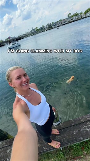 Golden Retriever Clamming Adventure and Morning Routine
