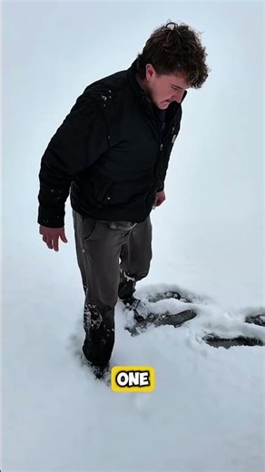 Jumping On Frozen Water Turned Into a Nightmare