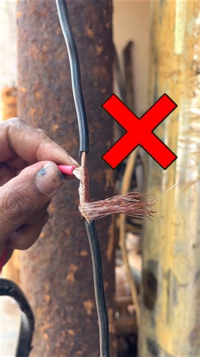 Best Copper Wire Joint Technique | No Heat Full Strong Joint 💪 #viral #Electric #Copper