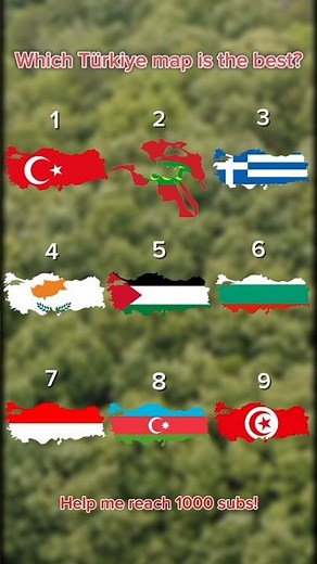Which Türkiye map is the best? 🇹🇷 #türkiye #map #mapping #fyp