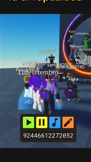 🎵 Descubra esse ID musical incrível no Roblox!Coloca no teu jogo e sente a vibe 🔥🎧 ID: #RobloxMusic