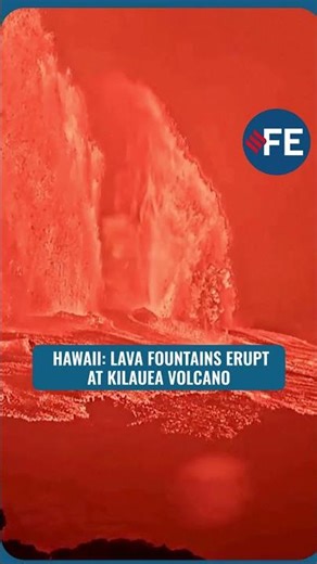 WATCH: Molten lava gushes from Hawaii’s Kilauea volcano in dramatic eruption