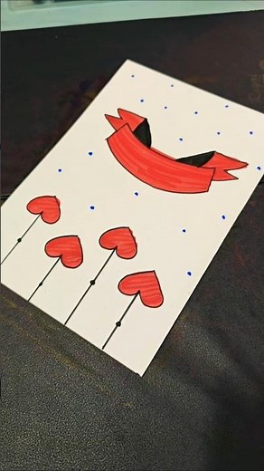 Diy Father's day card ideas 💖🎈 #fathersday #greetingcard #youtubeshorts #shorts #ytshorts #trending