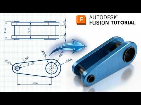 Fusion 360 From Zero | Beginner Step-by-Step Modeling Tutorial #24