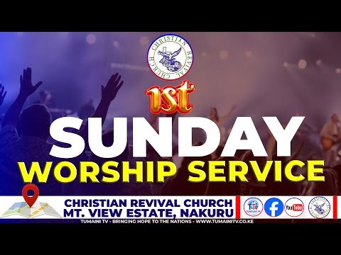 1st Sunday of the Year Service At Christian Revival Church, Whitehouse - Nakuru || January 4th, 2025