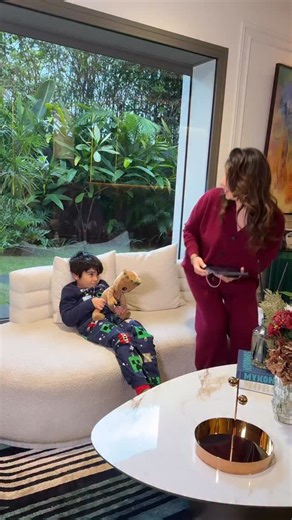 Douja Belkhayat on Instagram: "Mini Icon in the making 🌟 When your 5yrs old spots his UGGs on a national team player @iliasakhomach and says: « I can do that look too » 🤣🫠 Same boots, Different attitude 💫 Who wore it better? @ugg #UGG #FeelsLikeUGG #IconicFromTheFirstStep"