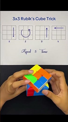 How to Solve a Rubiks Cube FAST ( EASY TRICK ) | Beginner Friendly Tutorial