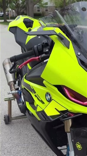 Neon Yellow BMW S1000RR: Custom Sportbike Magic ✨