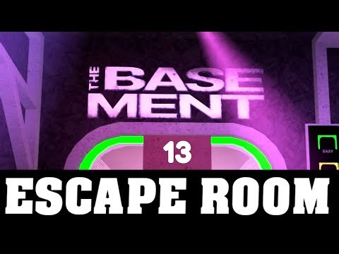 Roblox ESCAPE ROOM THE BASEMENT Walkthrough [English] [ByEscapeLovers]🎲