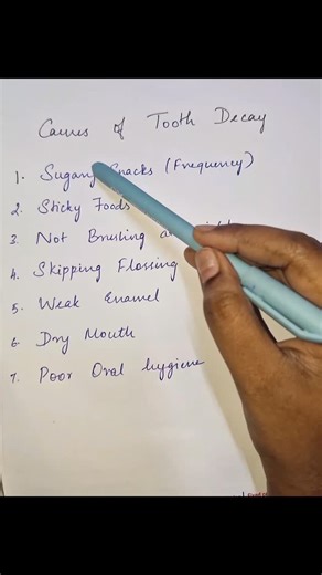 Causes of Tooth Decay! #dentalcaries #CavityPreventionTips #cavity #Cavities #cavit | Nivedhaa Advanced Dental & Root Canal Centre at Sivakasi