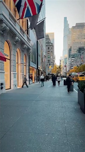 Walking in New York