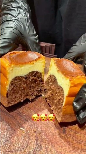 Basque Bread🥰🥰🥰 #food #desset #shorts