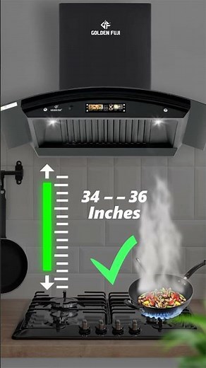 Correct Installation of Kitchen Hood Range / Chimney - Every Details