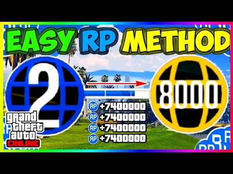 *SOLO* FASTEST RP METHOD to LEVEL UP in GTA 5 Online This Week (From 1-1000)