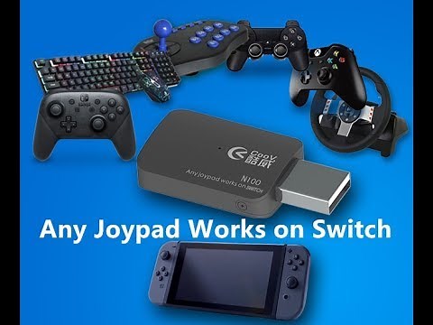 Any Joypad works on Nintendo Switch(USB Adapter)