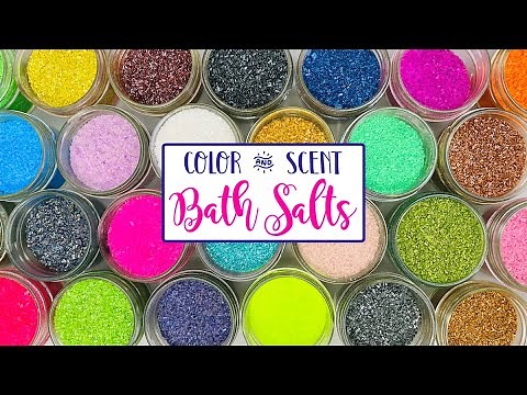 The Ultimate Guide To Making Your Own Bath Salts!