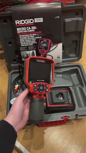 RIDGID 350x Inspection Camera Kit 🔧