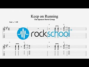Keep on Running - The Spencer Davis Group Rockschool 2024 Electric Guitar Grade 2