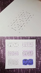 SenjaArt on Instagram: "Celtic knot tutorial ❤️甆 . . . #senjaart07 #mandalareels #celticknot #celticknotart #art #celticknottutorial"