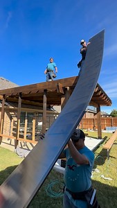 We install SkyPoly Pergola Roofs on new or old pergolas! This SkyPoly Pergola going up in Celina, Tx! Western Red Cedar. 10x10 posts. 4x12 headers. SkyPoly Hercules Roof! We install on new or old pergolas! TEXT ME - 972-342-1645 or click the website in our bio! #pergola #patiocover #skypoly #pergoladesign | Cover Your Pergola