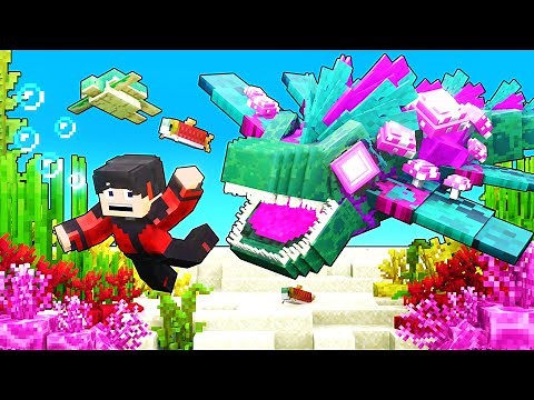 EL PEZ MUTANTE ME ATACA!! 😱😭 | Minecraft