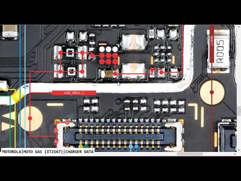 MotoRola Moto G41 XT2167 Charging Problem Slow & Section Repair OVP IC Bypass & Battery BSI ID Ways