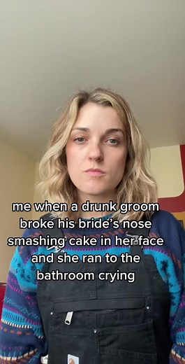 Drunk Groom Smashes Wedding Cake Incident