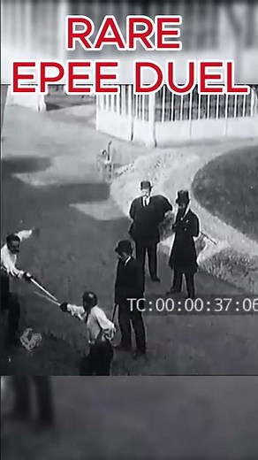 Rare Epee Fight 1912 (FULL HD)
