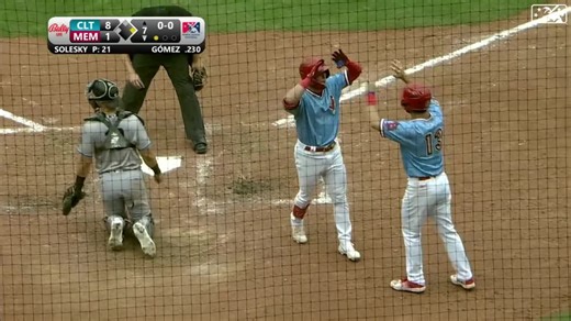 Cesar Prieto's two-run homer