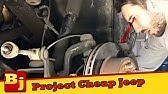 In this video we continue working on operation cheap jeep. Here is the playlist if you need the videos in order, save this link to your browser: http://bit.ly/2iaV0sx In the last video we left off having lifted the rear of the grand cherokee, well for the most part... In this video we finish off that rear lift by adding some upper rear control arms from a stock Jeep JK. This corrects the angle of the dangle. We also remove the front control arms, replace u-joints in a set of axle shafts, and dea