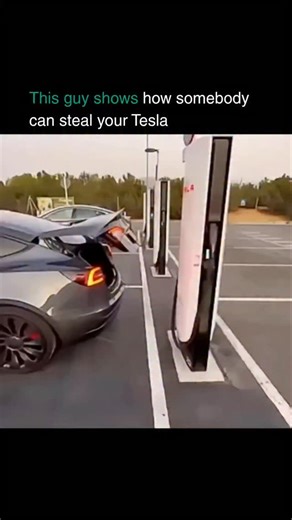 Artificial Intelligence | ChatGPT | Technology on Instagram: "If you ever get locked out of your Tesla at a charger, there’s a clever trick floating around. A user showed that some NFC rings or cards tethered to public chargers can actually “wake” the car through the charge port interface. By tapping the ring to the charger’s reader, it can trigger a handshake that lets the car reconnect, helping you regain access without your phone app or key fob. Why it works: EV charge ports use NFC style han