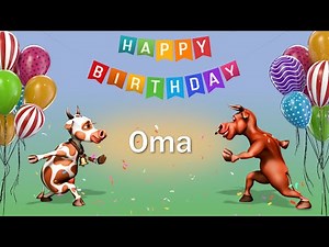 Geburtstagslied für die Oma. Happy Birthday To You Oma. Lustiges Geburtstags Video.
