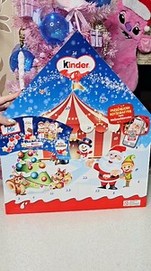 #Asmr Unboxing Kinder Surprise Advent Calendar🎄 #kindersurprisechristmas #Christmas #kindersurprise #adventcalendar | Tanjastoysreview