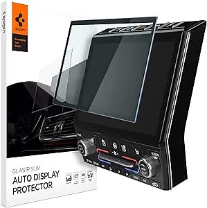 Spigen Tempered Glass Screen Protector [GlasTR Slim] designed for Jeep Grand Cherokee (2021/2022/2023/2024/2025) 10.1 inch Dashboard Touchscreen - Matte/Anti Finger Print