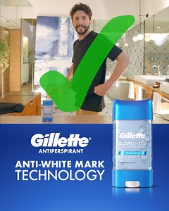 72hr Sweat Protection That Goes on Clear | Gillette