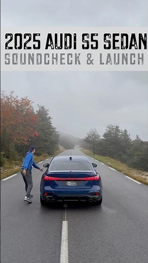 2025 Audi S5 Sedan sound & launch control | #audi #new #s5