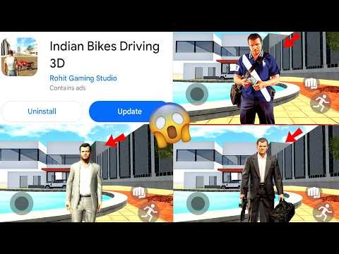 Indian Bike Driving 3D New Update | Motu Patlu + GTA 5 City Cheat Code Indian Bikes Driving 3d