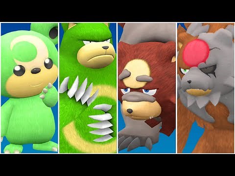 FULL URSARING EVOLUTION TEAM! Shiny Teddiursa, Ursaring, Bloodmoon Ursaluna Moveset Scarlet Violet