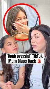 'Controversial' TikTok Mom Claps Back #shorts #parenting #tiktokmom
