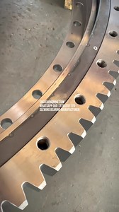 We designed this metal-sealed single-row flange slewing bearing for steel plant users to ensure that the slewing bearing can work in high-temperature environments. | Merydom Slewing Bearing