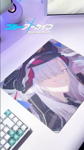 【絶賛発売中！】AMICIS × ブルーアーカイブ ガラスマウスパッド